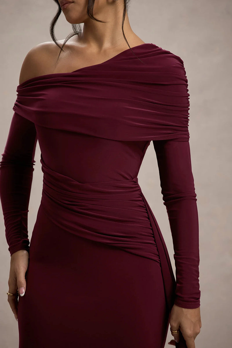 Skew Collar Dress