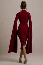 Long Sleeve Midi Dres