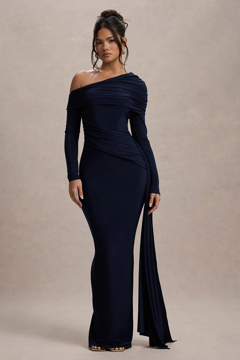 Skew Collar Dress