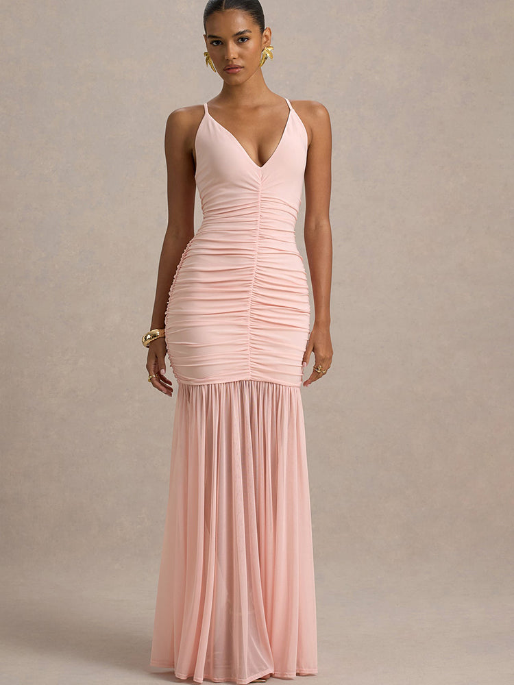 Solara Glow Maxi Dress.