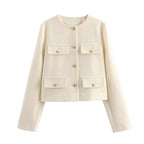 Cherie Tweed Crop Jacket