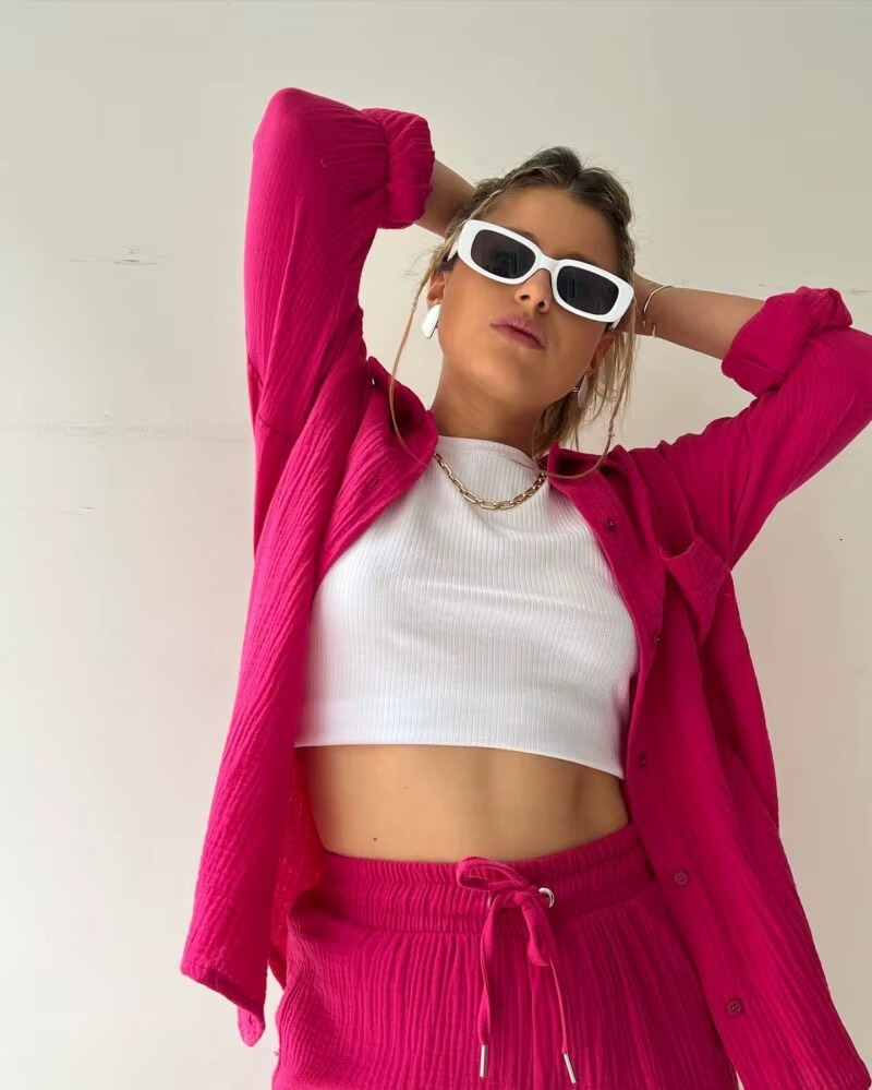 Muslin Two-Piece Suit Set&nbsp;