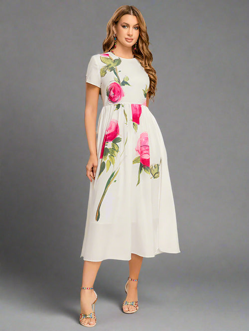 A LUX Rose Dress
