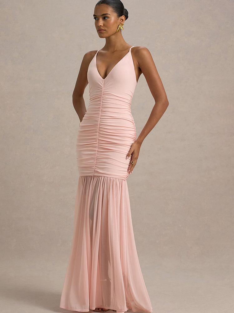 Solara Glow Maxi Dress.