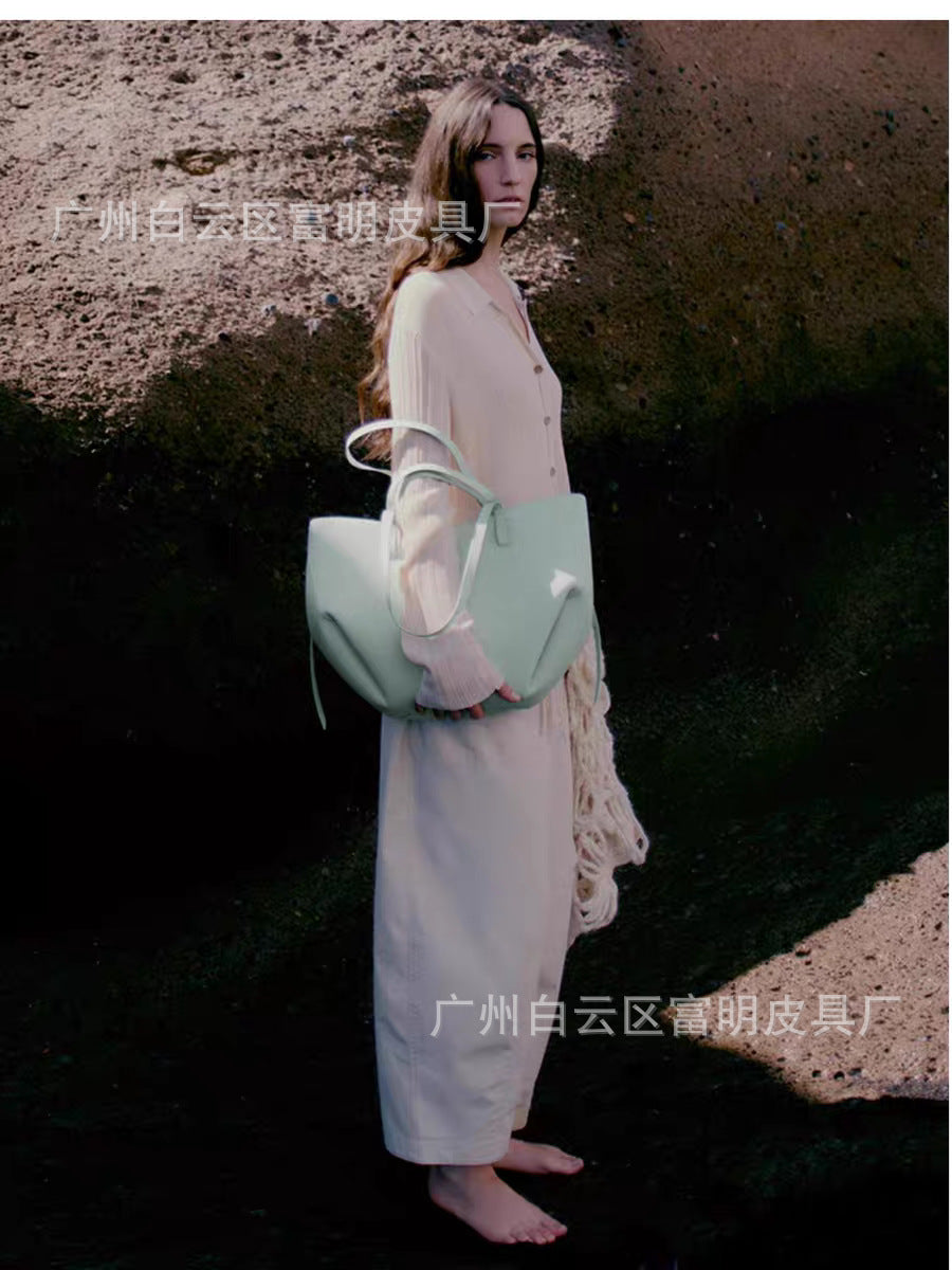 Elegant Genuine Leather Tote Bag for Women