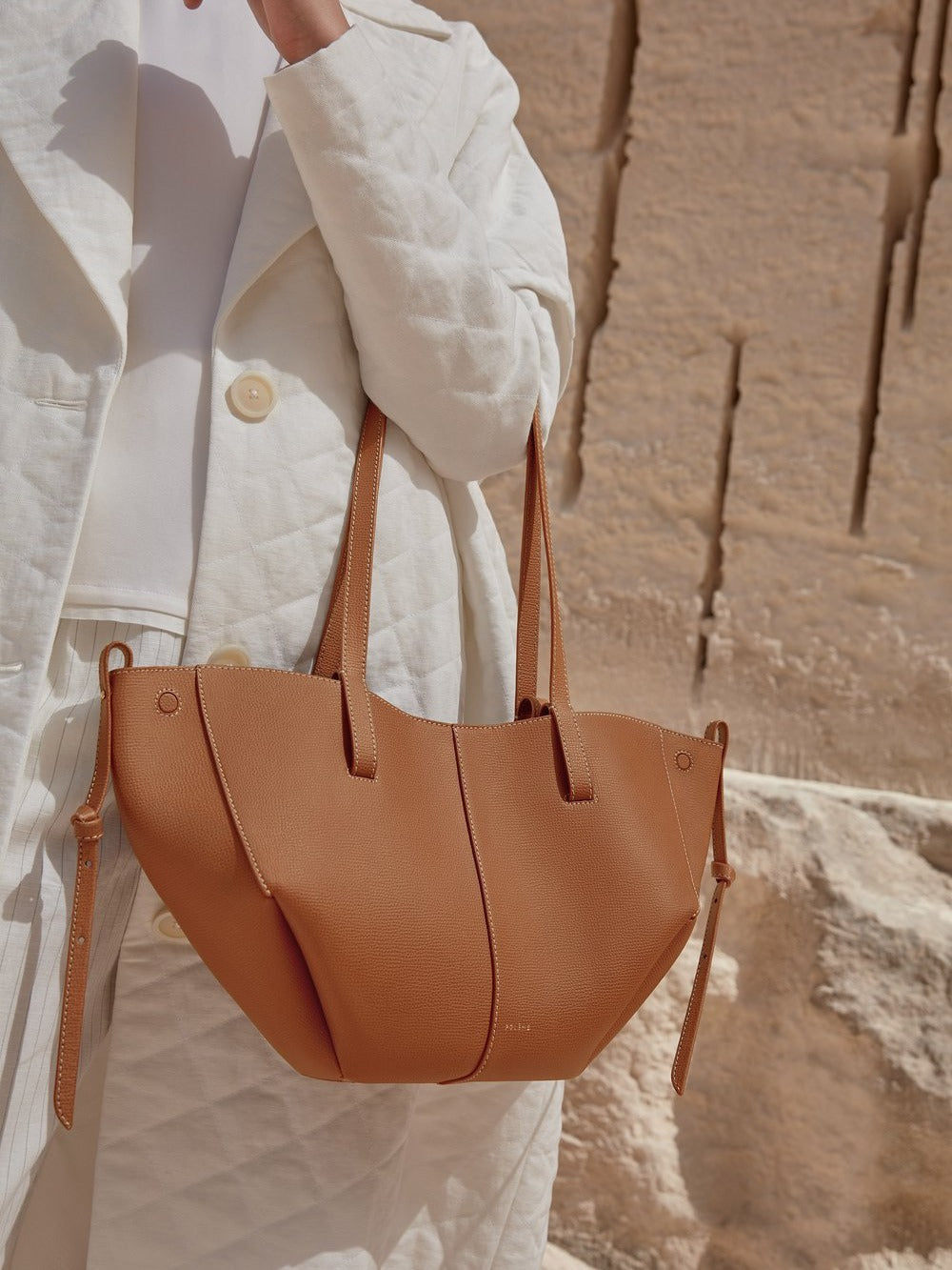 Elegant Genuine Leather Tote Bag for Women