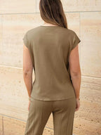 Knit Tank Top &amp; Wide-Leg Pants Set