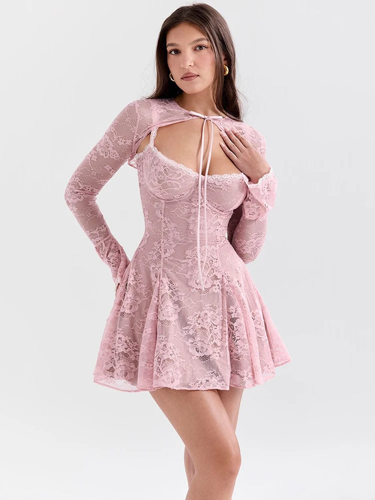 Soft Mirage Mini Dress