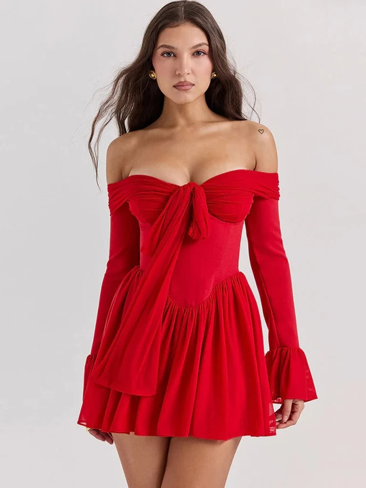 Wild Orchid Mini Dress