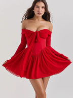 Wild Orchid Mini Dress