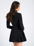 Rose Ember Mini Dress