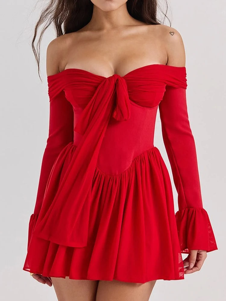 Wild Orchid Mini Dress