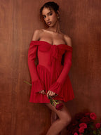Wild Orchid Mini Dress