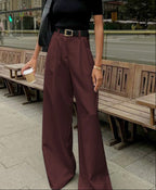 The Milan High-Waist Wide-Leg Pants