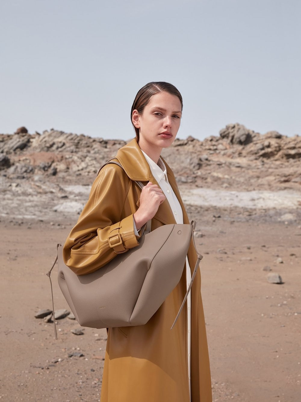 Elegant Genuine Leather Tote Bag for Women