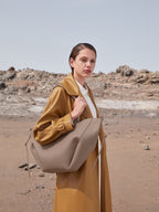 Elegant Genuine Leather Tote Bag for Women