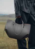 Elegant Genuine Leather Tote Bag for Women