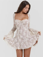 Sunset Flare Mini Dress